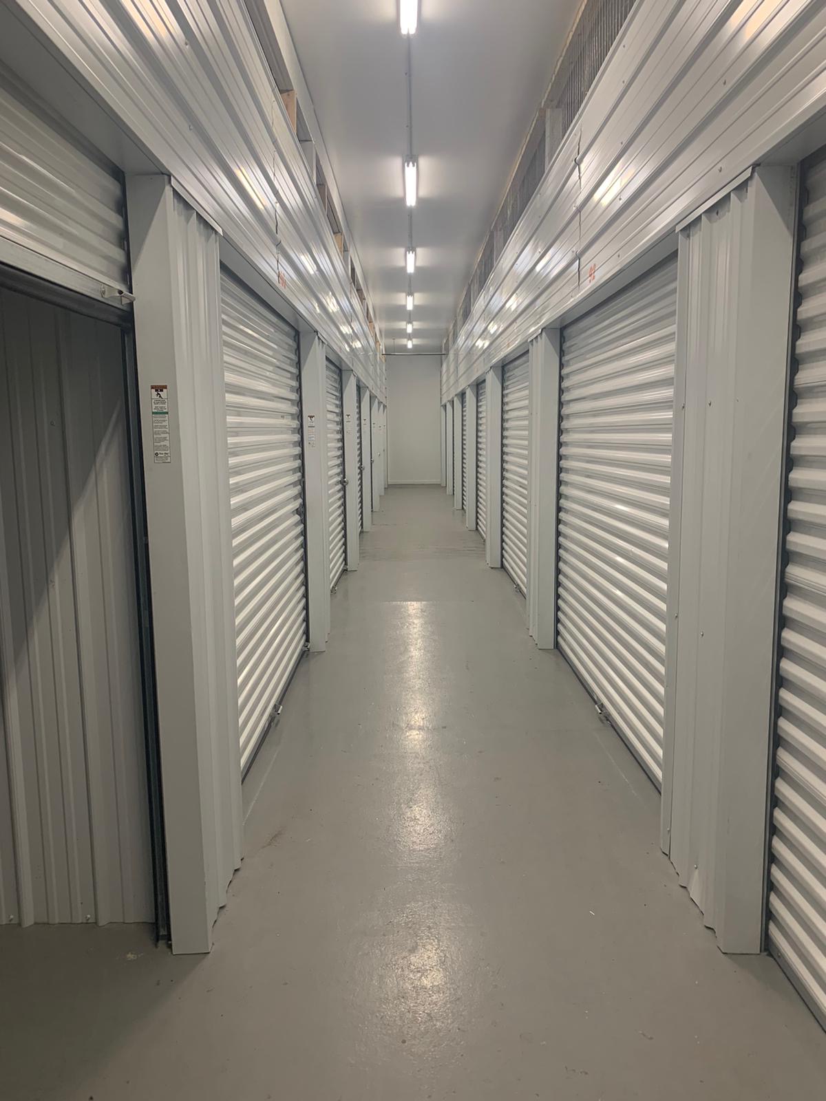 Indoor climate controlled storage units