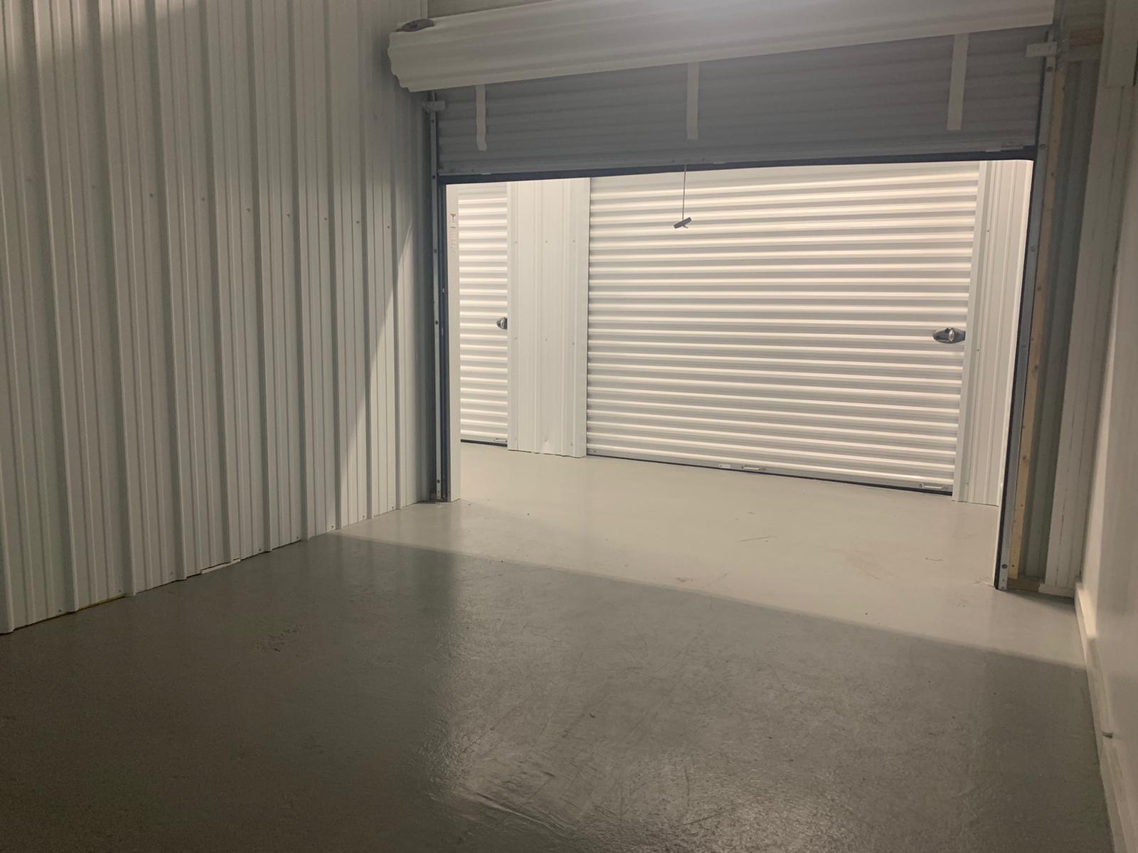 Inside a clean climate controlled unit